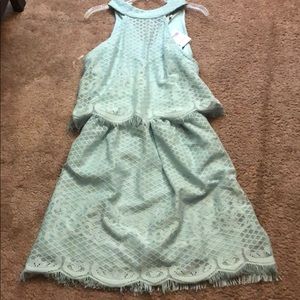 Baby Blue lacey dress
